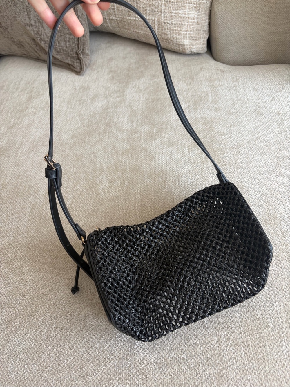 H&M Open Mesh shoulder bag